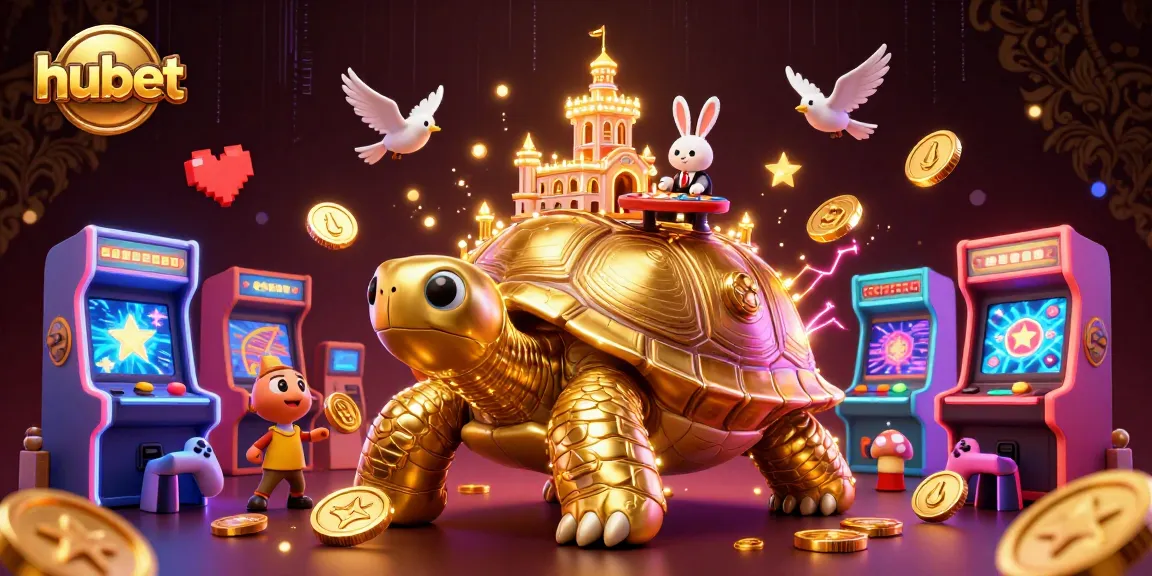 Embark on thrilling casino adventures with hubet's immersive 3D gaming atmosphere and colorful arcade elements.